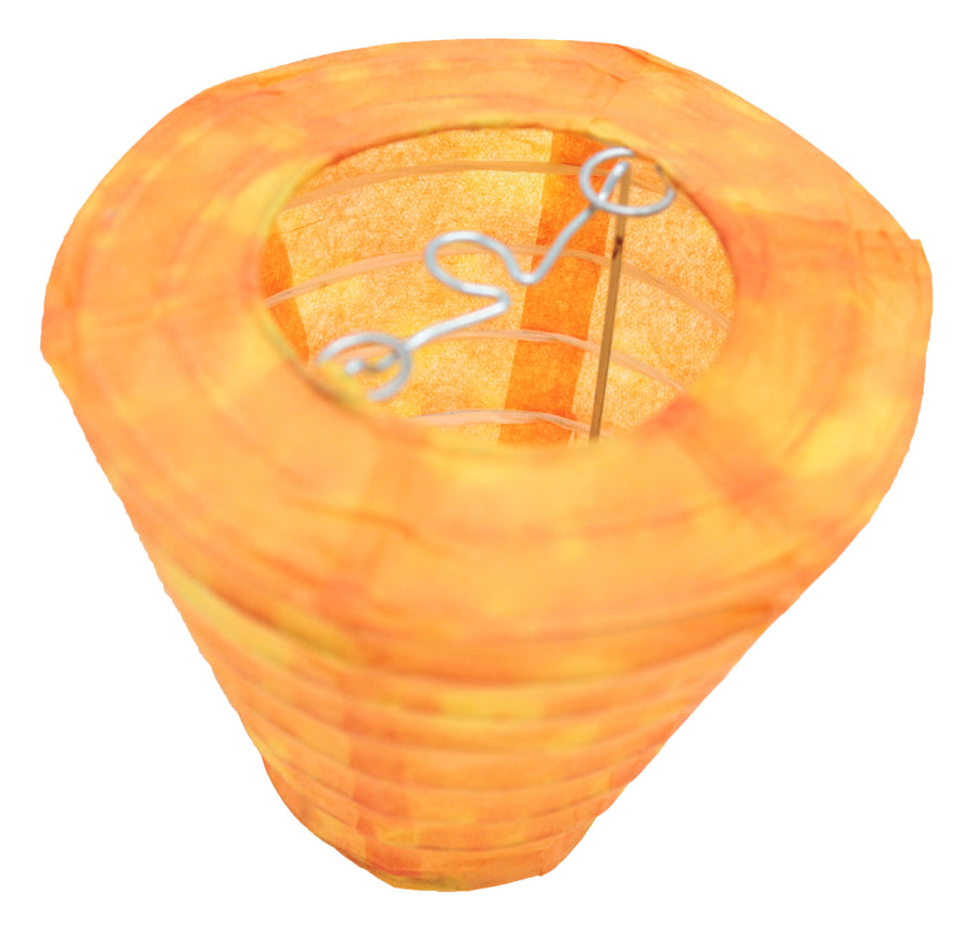 3.5-Inch Cone Shape Mini Chinese Decorative Paper Lantern
